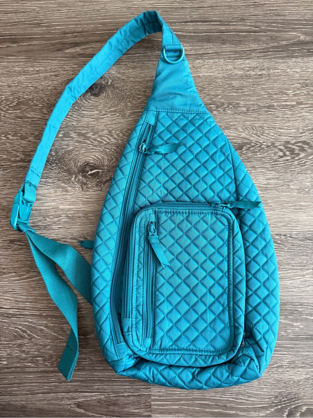 Vera Bradley Solid Cotton Sling Backpack